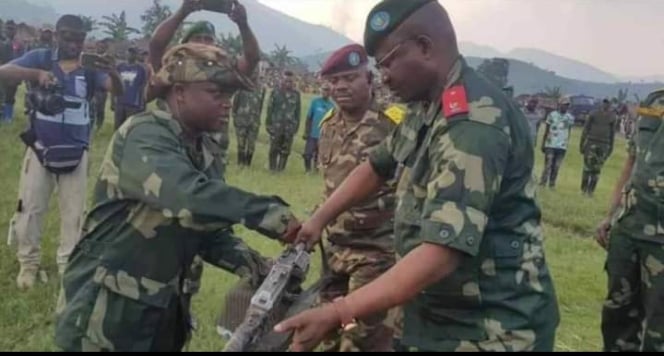 La faction du groupe armé "Nduma Defense of Congo Rénové" dirigée par Bwira Chuo Gilbert, s'est rendu aux FARDC (CongoForum)