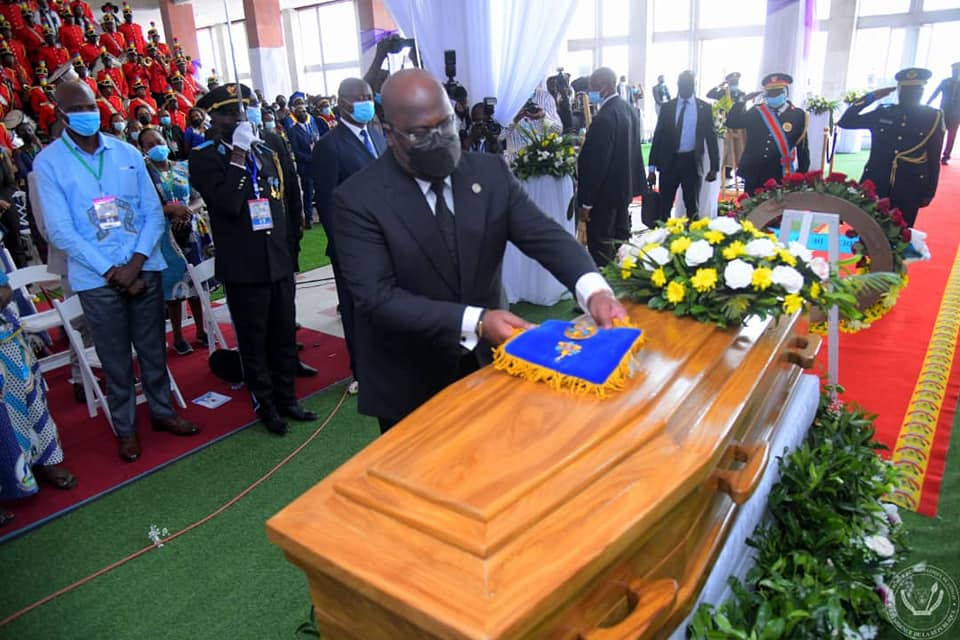 La Nation a rendu les derniers hommages à feu Mgr. Tharcice Tshibangu Tshishiku (Congoforum)