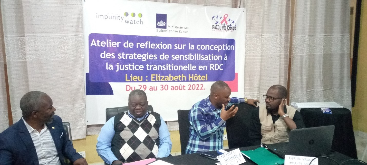 Bukavu: un atelier organisé par Impunity Watch sur la sensibilisation à la justice transitionnelle en RDC (CongoForum)