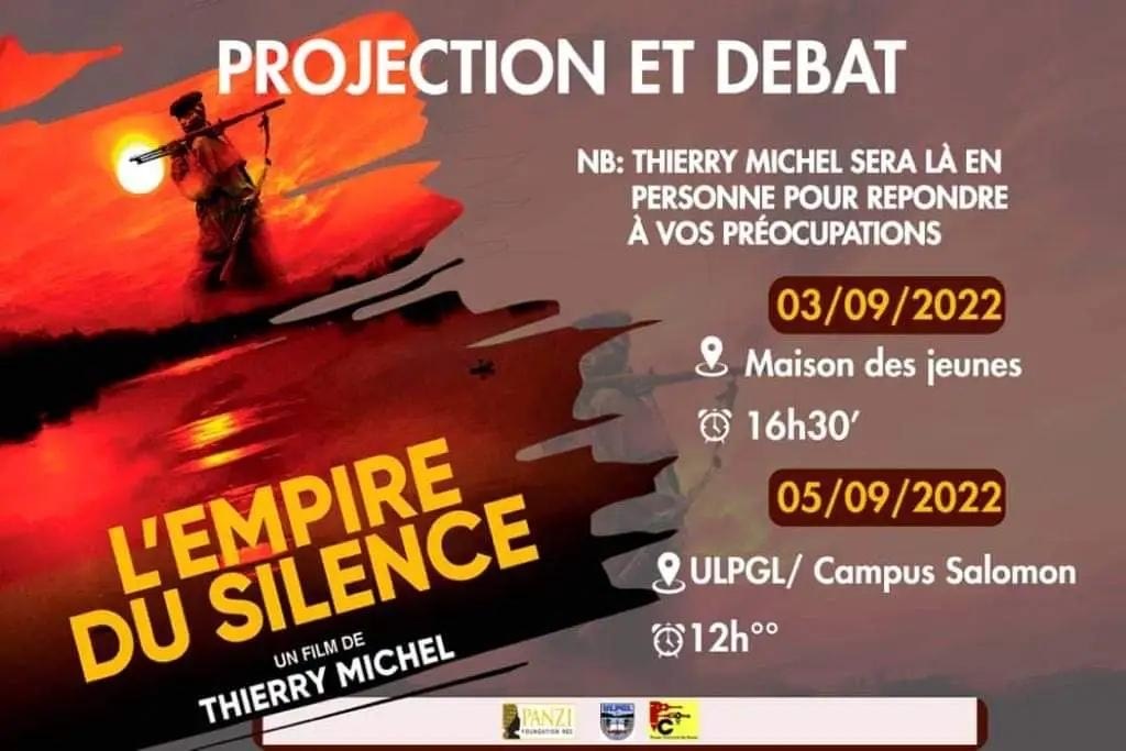 Le réalisateur Thierry Michel en tournée avec son nouveau film ‘L’Empire du silence’ (CongoForum)